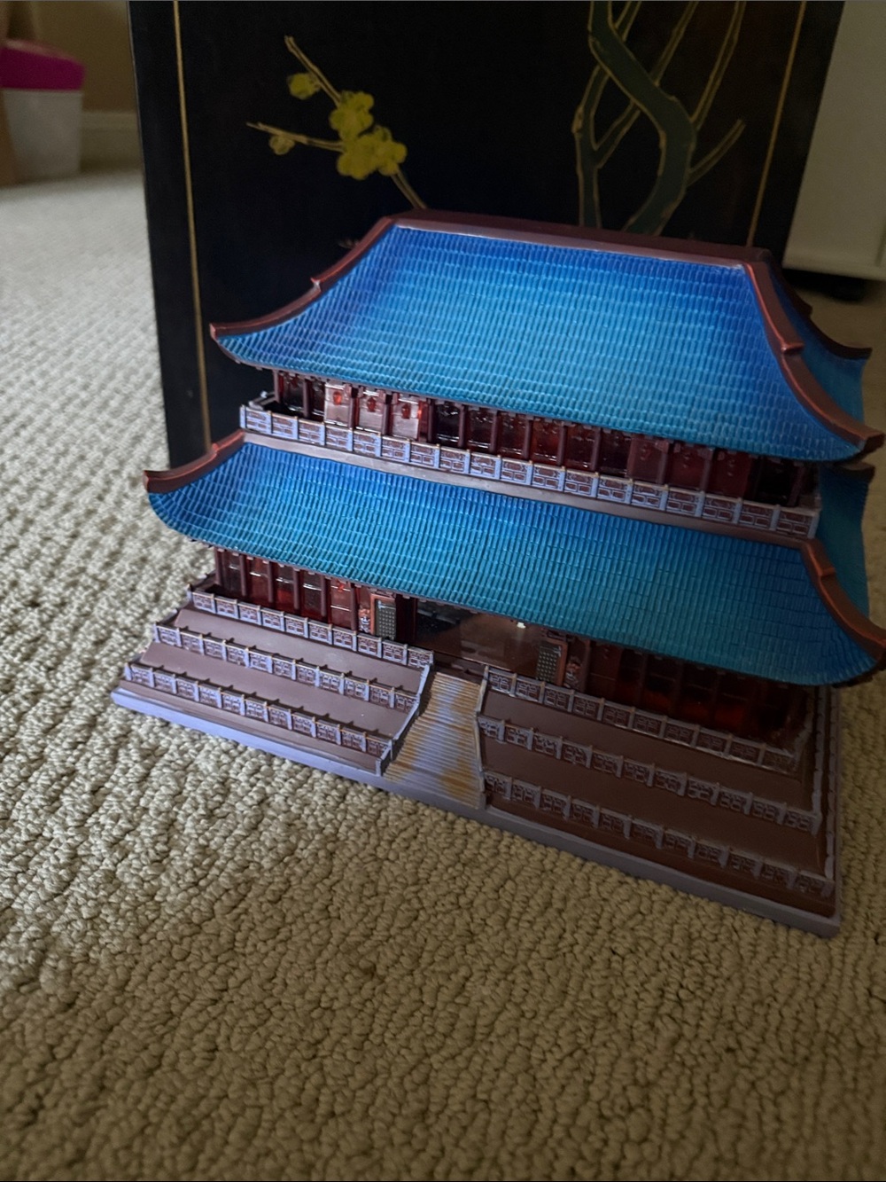 Disney Mulan Oval Light-Up Plaque - White and Black Logos